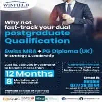 One year MBA - General Management and Strategic Procurement