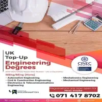 UK Top-up Degrees (One Year) - මාලබේ