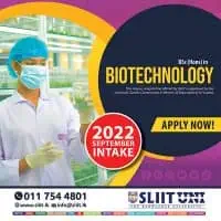 BSc (Hons) in Biotechnology - At SLIIT - Malabe