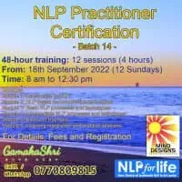 Coaching, Hypnotherapy, Psychotherapy, NLP Training