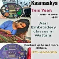 Aari embroidery classes - Wattala