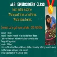 Aari embroidery classes - Wattalamt3