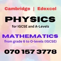 Physics / Mathematics / Science for GCE (O/L) / IGCSE / AS / IAL Students [Cambridge / Edexcel]