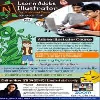 Adobe Illustrator course - Age group 9-16