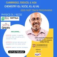 Chemistry - Edexcel, Cambridge, AQA