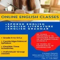 ஆங்கிலம் மொழி மற்றும் ஆங்கிலம் இலக்கியம் - Edexcel மற்றும் Cambridge