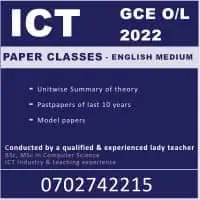 ICT classes for Grade 6 - O/L, Local, Edexcel and Cambridge. Revision and paper discussion