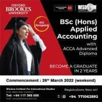 BSC (Hons) Applied Accountingmt2
