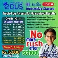 EDUS ඔන්ලයින් ආයතනයmt3