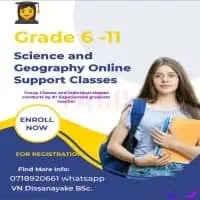 Science / Geography Classes (Home visiting / Online)