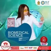 HND in Biomedical Science leading to Bachelors (Hons) Degree