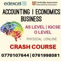 IGCSE, AS Level - Accounting, Economics and Business