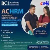 Advanced Certificate in Human Resource Management