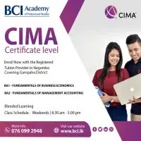CIMA Certificate Level - நேகோம்போ
