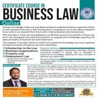 Certificate in Business Law