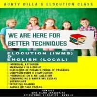 Elocution and English classes for Kids