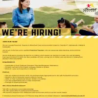 Vacancies available for qualified Preschool Teachers