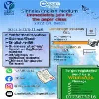 Online classes for all the subjects in National, Cambridge, Edexcel syllabus