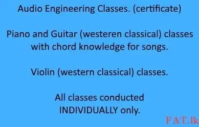 Audio Engineering Classes / Music Lessonsm1
