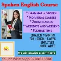 Spoken English Course - Grammar and Spoken