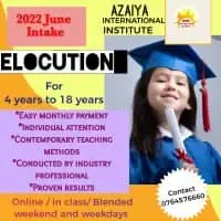 Elocution for 4 years to 18 years
