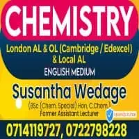 London - Chemistry - AL & OL ( Edexcel / Cambridge / AQA ) & Local AL - (English medium)