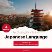 Japanese Language 4 month course