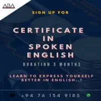 Certificate in Spoken English