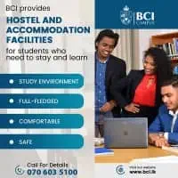 Stay and Learn at BCI Campus - Hostels and Accommodation Facilities Available