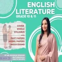 ඉංග්‍රීසි සාහිත්‍යය - ශ්‍රේණිය 10 සහ 11