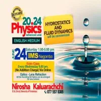 Sinhala and English medium A/L Physics Classesmt3
