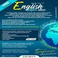 English Classes - Zoom Online - Grades 6, 7, 8, 9, 10, 11mt3