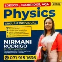 Edexcel AS / IAL - Physics - Small Group Classes - Starting from October