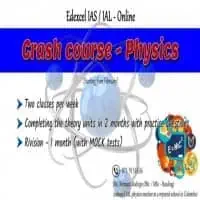 Edexcel AS / IAL - Physics - Small Group Classes - Starting from Octobermt2