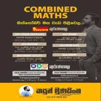 Combined mathematics classes conducted by an Engineer