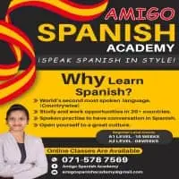 Amigo Spanish Academy - ස්පාඤ්ඤ භාෂාව ඉගෙන ගන්න