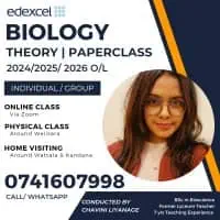 Edexcel Biology O/L Online Classes