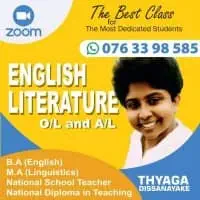 O/L and A/L - English Literature