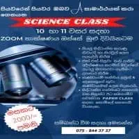 Science Classes - Grade 10/11