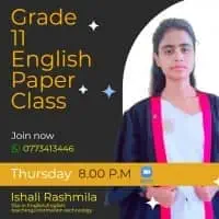 Online Classes - O/L English