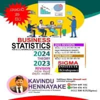 A/L Business Statistics - Kavindu Hennayake