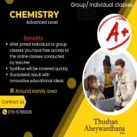 A/L Chemistry with Thushan Abeywardhana