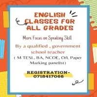 G C E O/L English Literature & English Classes in Kandy