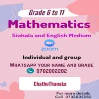Online Mathematics Classes - Grades 6, 7, 8, 9, 10, 11