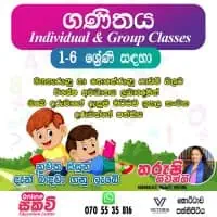 Sinhala, English, Maths, Buddhism Classes - Grade 1 to 5