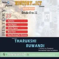 Grade 6-11 History and ICT Classes - English Medium