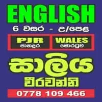 Grade 6 to A/L English Classes - Saliya Weerawanni