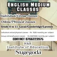 M&N Institute of Education - Nugegoda