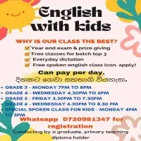 Spoken English and English Classes for kids