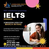 IELTS පන්ති - ඔන්ලයින් / කොට්ටාව